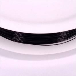 Drôt 0,5mm, cievka 7m, čierna